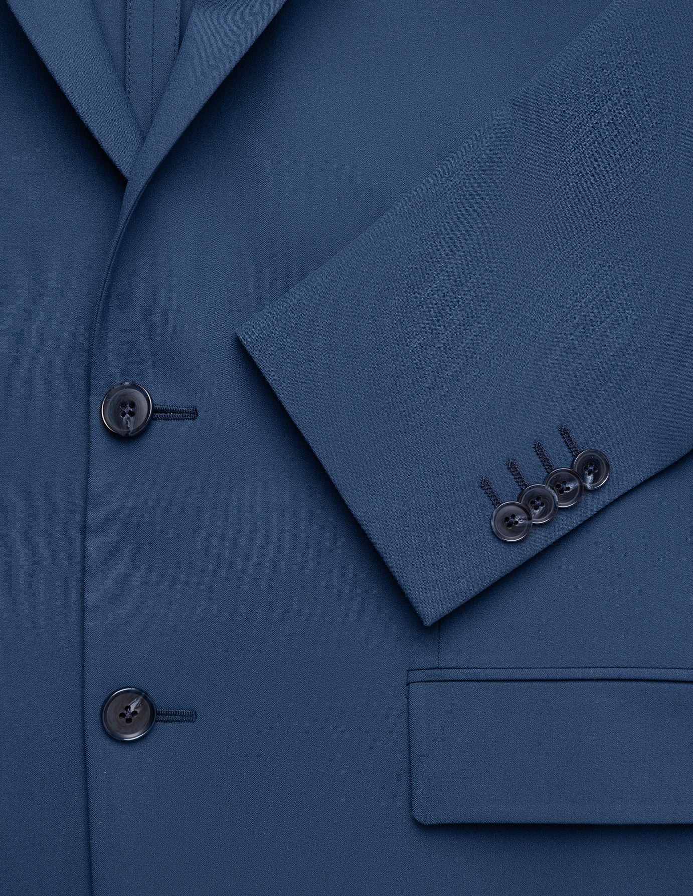 Essential Blazer Regular Marine Blue